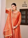 Satrangi By Afsana Chinon Fancy Readymade Suits